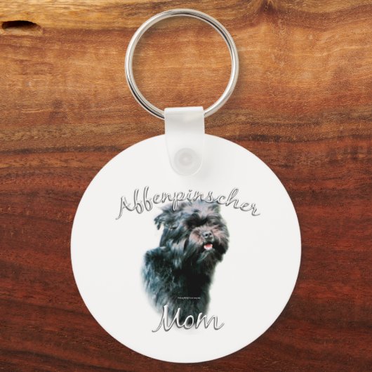 Porte-clés Affenpinscher Maman 2 (Verso)