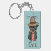 Porte-clés Affenpinscher Papa (Devant gauche)
