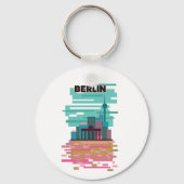 Porte-clés Affiche Berlin Travel (Recto)