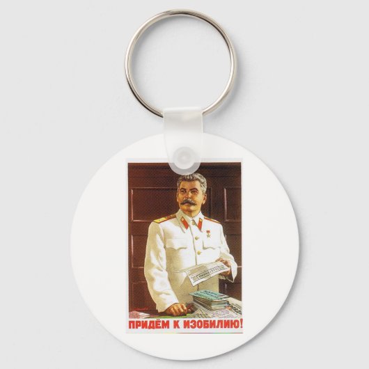 Porte-clés affiche de stalin (Recto)