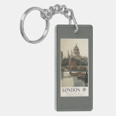 Porte-clés Affiche de voyage de Great Western St Paul (Devant gauche)