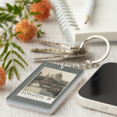 Porte-clés Affiche de voyage de Great Western St Paul (Devant droit)