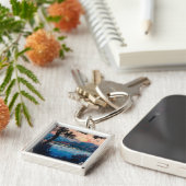 Porte-clés Affiche de voyage Riviera italienne (Côté)