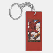 Porte-clés Affiche olympique de 1924 jeux d'hiver (Devant gauche)