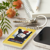 Porte-clés Affiche olympique de publicité de 1936 jeux (Devant droit)