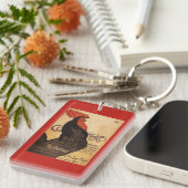 Porte-clés Affiche promotionnelle de coq périodique de (Devant droit)