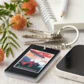 Porte-clés Affiche promotionnelle de dirigeable d'Adjudant (Devant droit)