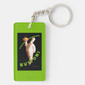 Porte-clés Affiche promotionnelle de pâtes de Buitoni (Dos)