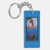 Porte-clés Affiche promotionnelle de voyage de policier de (Devant gauche)