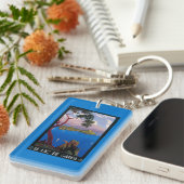 Porte-clés Affiche promotionnelle de voyage de policier de (Devant droit)