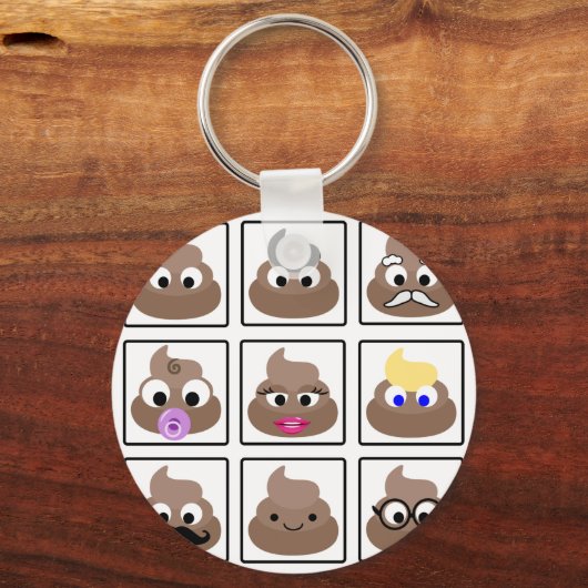 Porte-clés Afficher plusieurs faces (Recto)