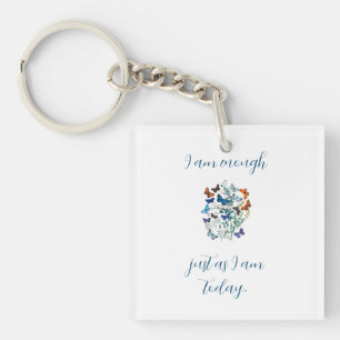Porte-clés Affirmation "Je Suis Suffisante"