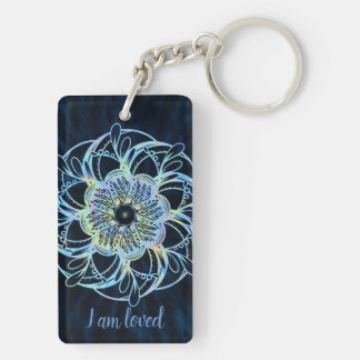 Porte-clés Affirmations positives Mandala