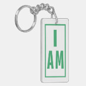 Porte-clés Affirmations quotidiennes (Devant gauche)