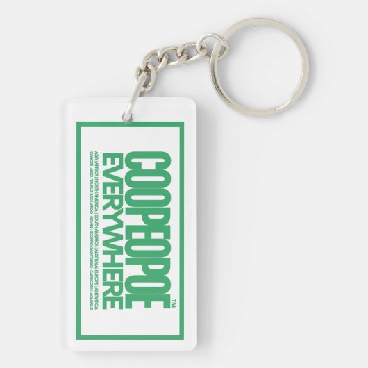 Porte-clés Affirmations quotidiennes (Dos)