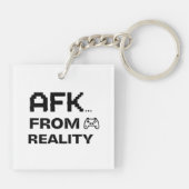 Porte-clés AFK de la Réalité drôle (Dos)