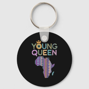 Porte-clés African Black Queen Art Pour Filles Melanin Afr