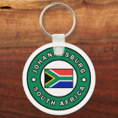 Porte-clés Afrique du Sud de Johannesburg (Recto)