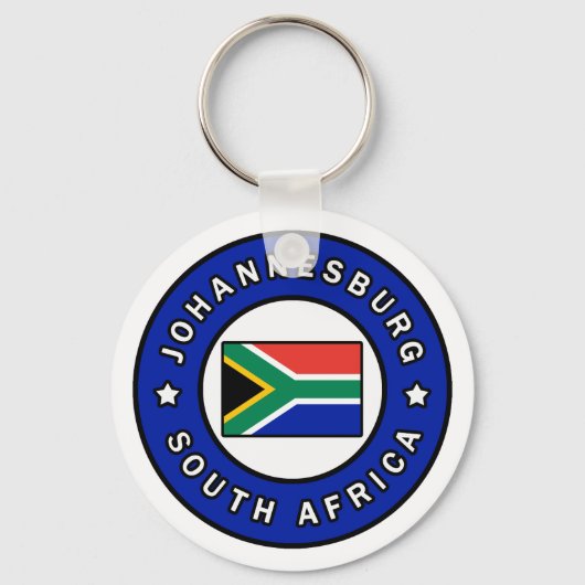 Porte-clés Afrique du Sud de Johannesburg (Recto)