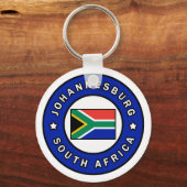 Porte-clés Afrique du Sud de Johannesburg (Recto)