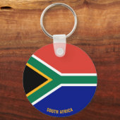 Porte-clés Afrique du Sud Drapeau charmant patriotique (Recto)