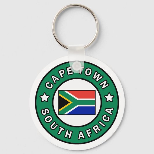 Porte-clés Afrique du Sud du Cap (Recto)