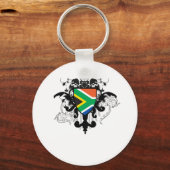 Porte-clés Afrique du Sud élégante (Recto)