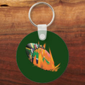 Porte-clés Afrique du Sud rugby supporters & fans keyring (Recto)