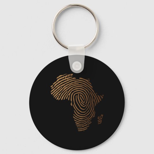 Porte-clés afrique empreinte histoire noire junenth (Recto)