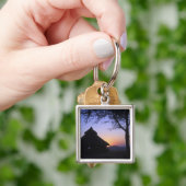 Porte-clés Afrique, Éthiopie, région du fleuve Omo, coucher d (main)