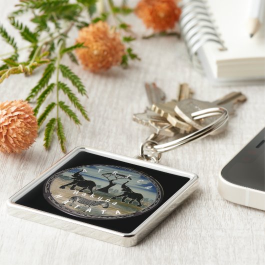 Porte-clés Afrique Hakuna Matata (Côté)