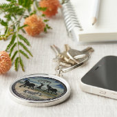 Porte-clés Afrique Kenya Belle faune élégante (Côté)