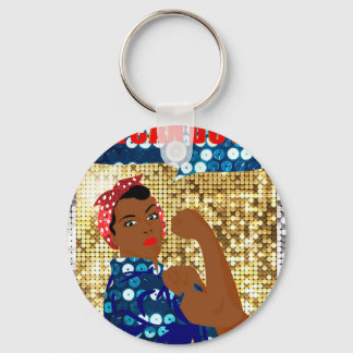 Porte-clés afrique rosie le riveter