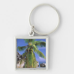 Porte-clés Afrique, Seychelles, île de La Digue. Granite 2