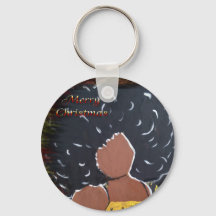 Porte-clés Afro-Américain