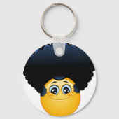 Porte-clés afro émoji (Recto)