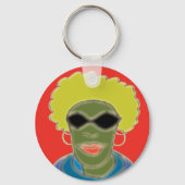 Porte-clés Afro-gauche (Recto)