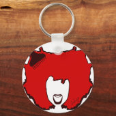 Porte-clés Afro Pick (Recto)