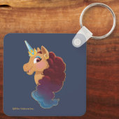 Porte-clés Afro Unicorn | Divine la licorne (Verso)