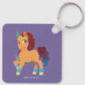 Porte-clés Afro Unicorn | La divine danse (Dos)