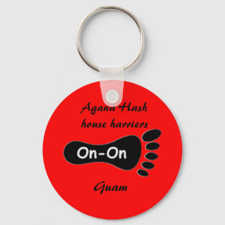 Porte-clés Agana Hash harurateurs de maison, Guam