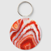 Porte-clés Agate orange sang. (Recto)