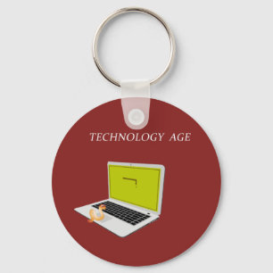 Porte-clés Âge de la technologie