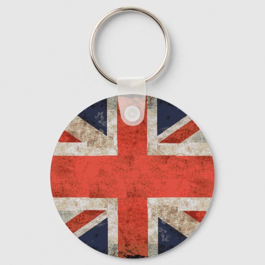 Porte-clés Aged shredded Union Jack (Recto)