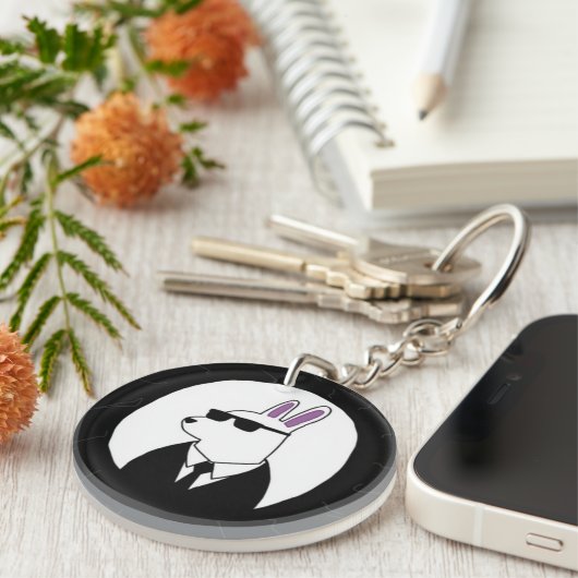 Porte-clés Agent Bunny (Devant Droit)