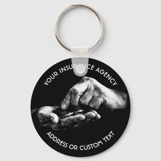 Porte-clés Agent de la compagnie d'assurances (Recto)