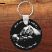 Porte-clés Agent de la compagnie d'assurances (Recto)