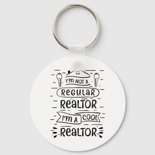 Porte-clés Agent immobilier (Recto)