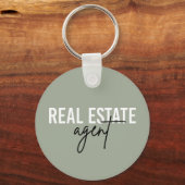 Porte-clés Agent immobilier | Cadeaux pour agent immobilier (Recto)