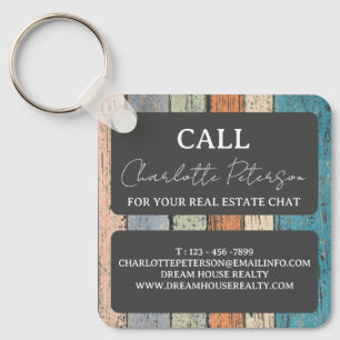 Porte-clés Agent immobilier personnalisé Realtor Promotionnel